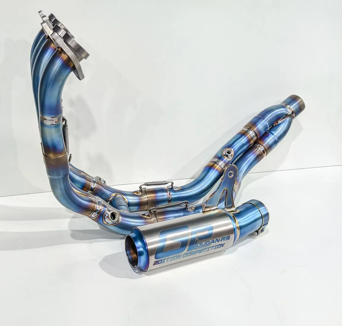Full Stainless Headers + LRS 23 Titanium Muffler view 2