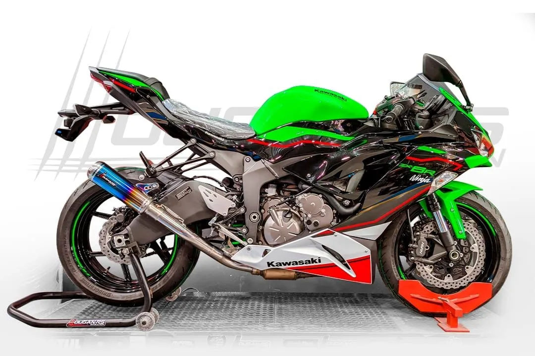 Kawasaki ZX-6R GP Blue