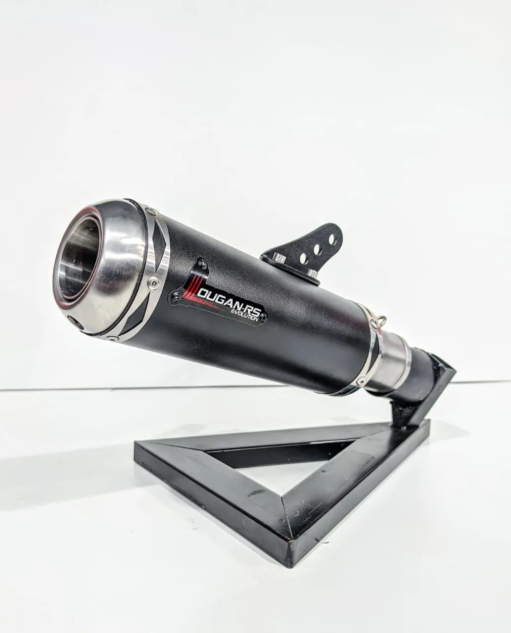 Full Stainless Steel System + GP Black Muffler view 2